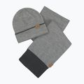 Комплект шапка + шал Musto Tipped Beanie & Scarf Gift Set grey/ melange