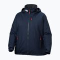Ветроходно яке за жени Helly Hansen Crew Hooded Midlayer Plus 2.0 navy 9
