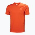 Мъжка тениска Helly Hansen Nord Graphic patrol orange 4