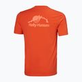 Мъжка тениска Helly Hansen Nord Graphic patrol orange 5