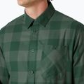 Мъжка риза Helly Hansen Aker Flannel LS jungle green buffalo plaid 3