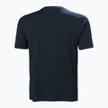 Мъжка тениска Helly Hansen Logo 3.0 в тъмносин цвят 5