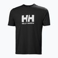 Мъжка тениска Helly Hansen Logo 3.0 черна 4