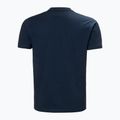 Мъжка тениска Helly Hansen Box T 2.0 в тъмносиньо 4
