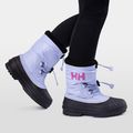 Helly Hansen Jk Varanger Insulated bright lavender/meta pin детски ботуши за сняг 5