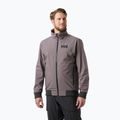 Мъжко яке Helly Hansen HP Racing Lifaloft Bomber за ветроходство sparrow grey