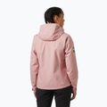 Ветроходно яке за жени Helly Hansen Crew Hooded Midlayer 2.0 pink salt 2