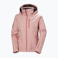 Ветроходно яке за жени Helly Hansen Crew Hooded Midlayer 2.0 pink salt 7