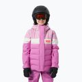 Детско ски яке Diamond meta розово на Helly Hansen