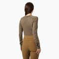Helly Hansen Lifa Merino Midweight Graphic Crew дамски термобельо с дълъг ръкав sepia houndstooth aop 2