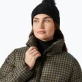 Helly Hansen дамско пухено яке Jade Puffer sepia houndstooth aop down 3