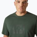 Мъжка тениска Helly Hansen Box T 2.0 jungle green 3