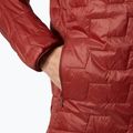 Мъжки хибридни якета Helly Hansen Lifaloft с качулка и изолатор mars red 4