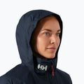 Дамско яке за ветроходство Helly Hansen Crew Hooded Pile navy 3
