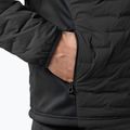 Мъжко яке за ветроходство Helly Hansen HP Hybrid Stretch Hooded Insulator ebony 5