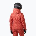 Дамско скиорско яке Helly Hansen Valdisere 3.0 red floral aop 2