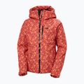Дамско скиорско яке Helly Hansen Valdisere 3.0 red floral aop 9