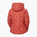 Дамско скиорско яке Helly Hansen Valdisere 3.0 red floral aop 10