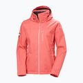 Дамско яке за ветроходство Helly Hansen Crew Hooded 2.0 sunset pink 8