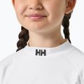 Детска блуза с дълъг ръкав за плуване Helly Hansen Waterwear Rashguard Jr white 3