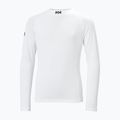 Детска блуза с дълъг ръкав за плуване Helly Hansen Waterwear Rashguard Jr white 5