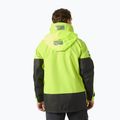 Мъжко яке за ветроходство Helly Hansen Skagen Offshore luminous green 2