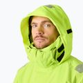Мъжко яке за ветроходство Helly Hansen Skagen Offshore luminous green 3