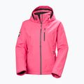 Дамско яке за ветроходство Helly Hansen Crew Hooded Midlayer 2.0 hot pink 8