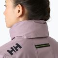 Дамско яке за ветроходство Helly Hansen Crew Hooded Pile purple clay 4