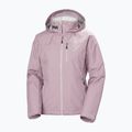 Дамско яке за ветроходство Helly Hansen Crew Hooded Pile purple clay 8