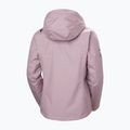 Дамско яке за ветроходство Helly Hansen Crew Hooded Pile purple clay 9