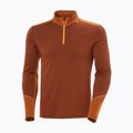 Мъжки термоактивен суитшърт Helly Hansen Lifa Merino Midweight 1/2 Zip iron oxide
