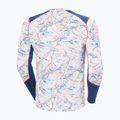 Мъжки термоактивен суитшърт Helly Hansen Lifa Active white slope map aop 6