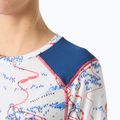 Дамски термоактивен суитшърт Helly Hansen Lifa Active white slope map aop 3