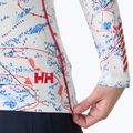 Дамски термоактивен суитшърт Helly Hansen Lifa Active white slope map aop 4