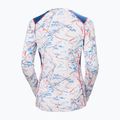 Дамски термоактивен суитшърт Helly Hansen Lifa Active white slope map aop 6