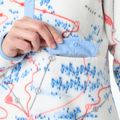Дамски поларен суитшърт Helly Hansen Maridalen Printed Fleece white slope map aop 3