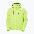 Мъжко скиорско яке Helly Hansen Alpha 4.0 luminous green 9