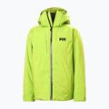 Детско скиорско яке Helly Hansen Alpha luminous green