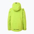 Детско скиорско яке Helly Hansen Alpha luminous green 2