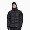 Мъжко пухено яке NORRONA Falketind Down 750 Zip Hood caviar black