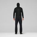 Мъжки суитшърт за трекинг NORRONA Falketind Warm2 Stretch Hood caviar black 3