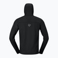 Мъжки суитшърт за трекинг NORRONA Falketind Warm2 Stretch Hood caviar black 6
