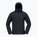 Мъжко ватирано яке NORRONA Femund Thermo60 Zip Hood caviar black