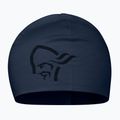 Зимна шапка NORRONA PureUll 180 Beanie indigo night