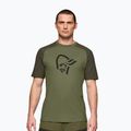 Мъжка тениска за трекинг NORRONA Femund PureUll loden green