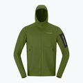 Мъжки суитшърт за трекинг NORRONA Falketind Warm2 Stretch Hood pesto 5