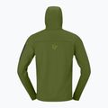 Мъжки суитшърт за трекинг NORRONA Falketind Warm2 Stretch Hood pesto 6