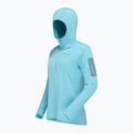 Дамски суитшърт за трекинг NORRONA Falketind Warm1 Hood aqua haze/trooper 7