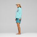 Дамски суитшърт за трекинг NORRONA Femund Warm1 Zip Neck aqua haze/trooper 4